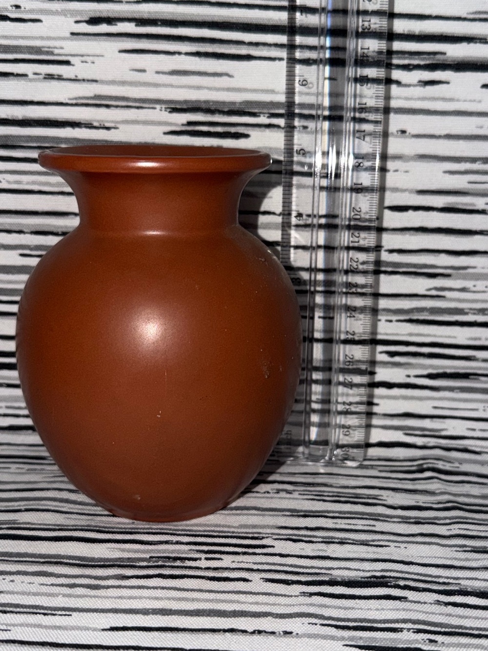 1940-1950 Mccoy Brown Matte Ceramic Vase